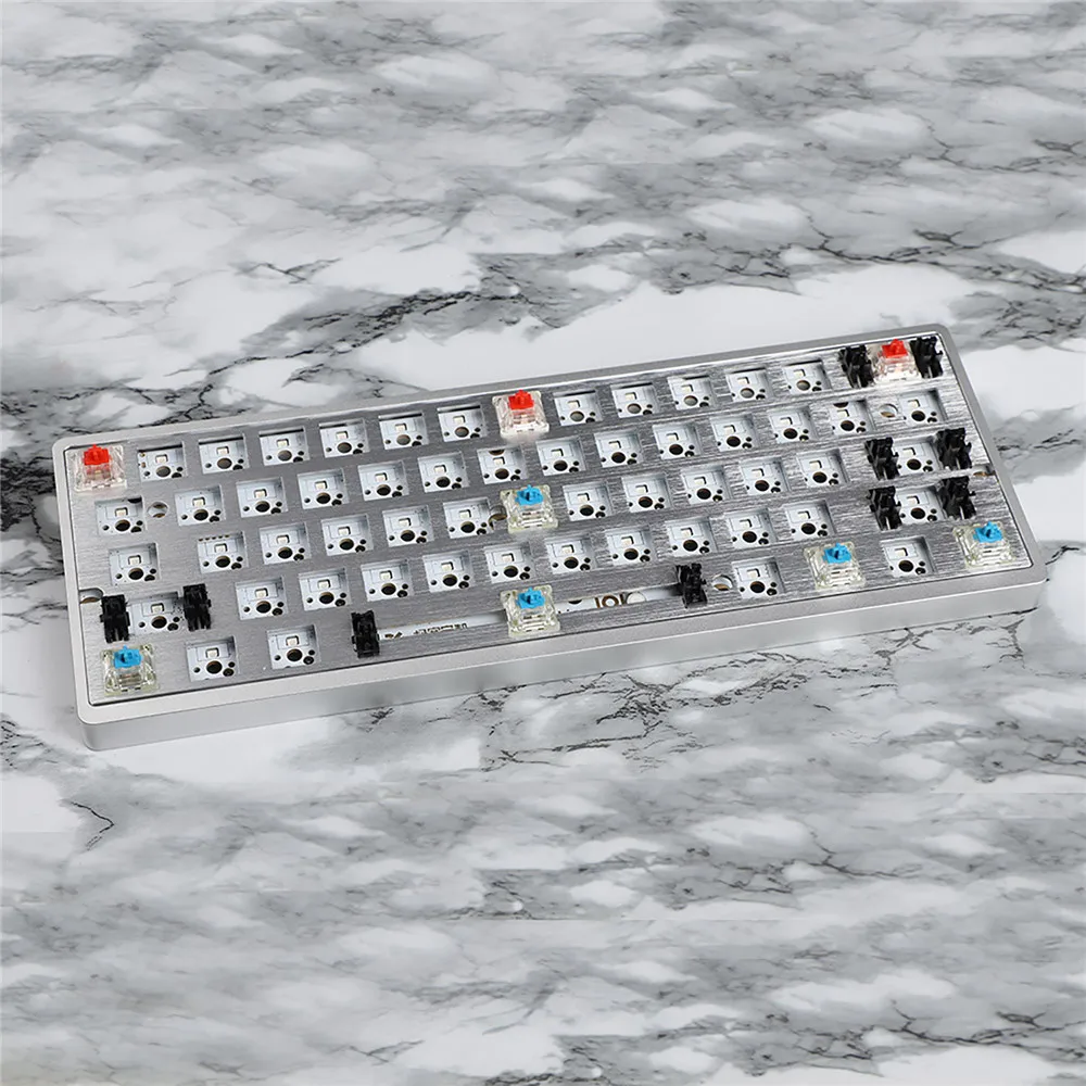 CNC алюминиевая клавиатура позиционирования пластина для GH60 GK61 механическая