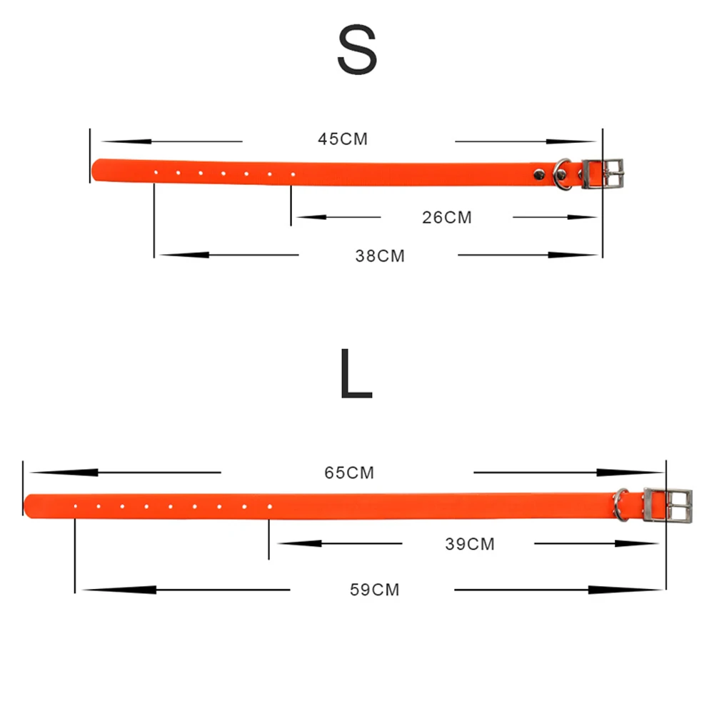 Ошейник для собак твердый ТПУ прочный ошейник щенков персонализированный