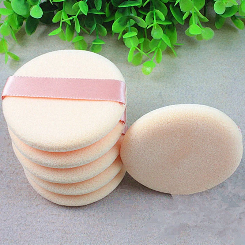 

5PCS/Set Skin-Friendly Cosmetic Puff BB Cream Puff Sponge Makeup Puff Glove Type Round Thickening Makeup Puff Women Makeup Tools