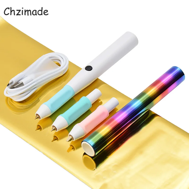 Chzimade Сменная головка нагрева горячей воды ручка для стемпинга набор того чтобы