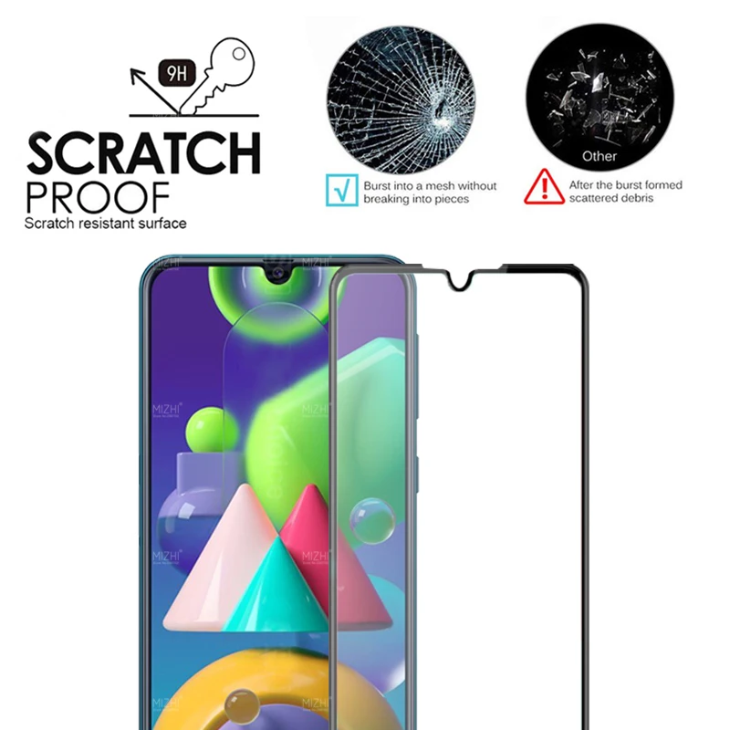 Защитное стекло 9D для экрана и объектива камеры samsung m21 sm-m215f | Мобильные телефоны
