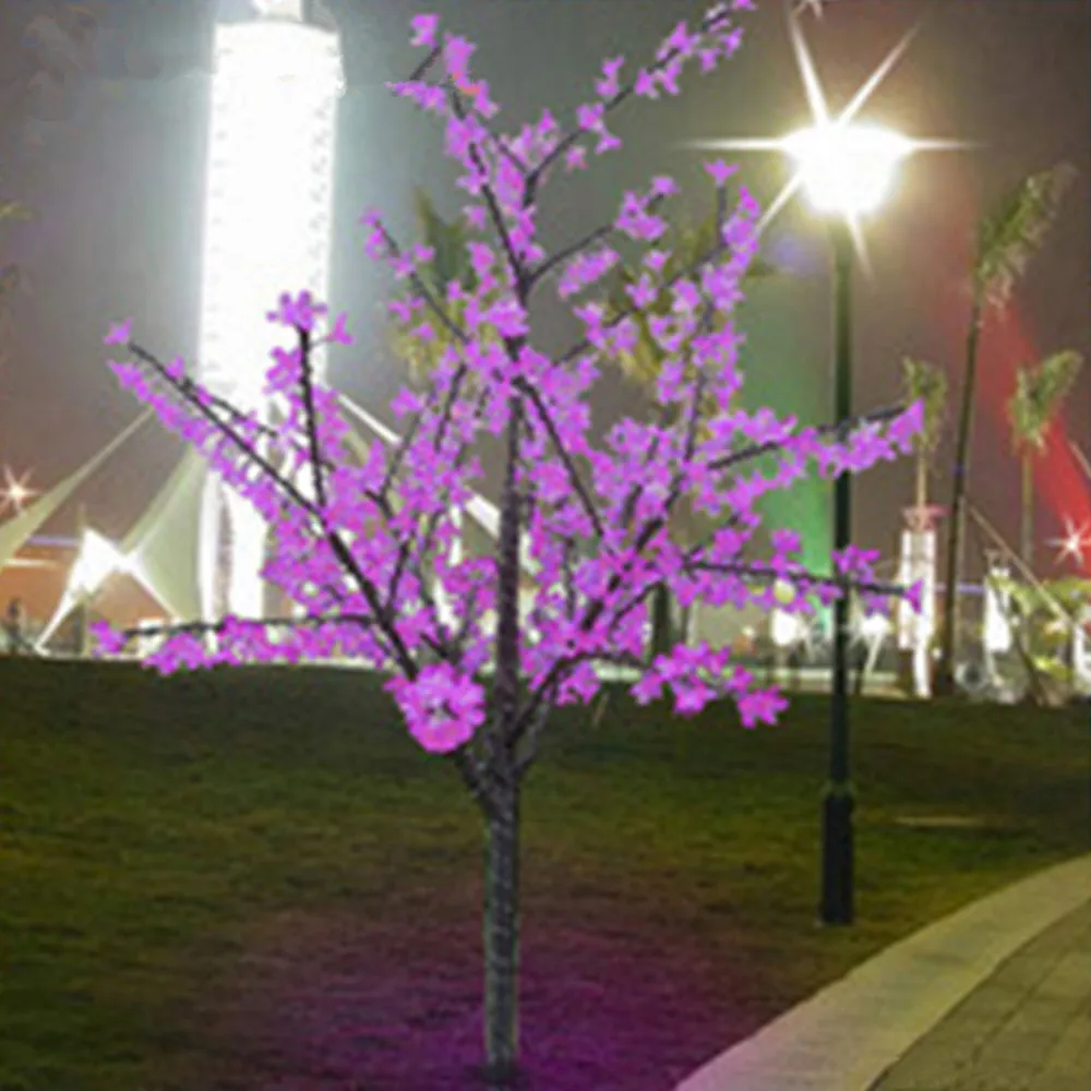 Уличная искусственная Рождественская елка высотой 2 м 1150 футов светодиодная