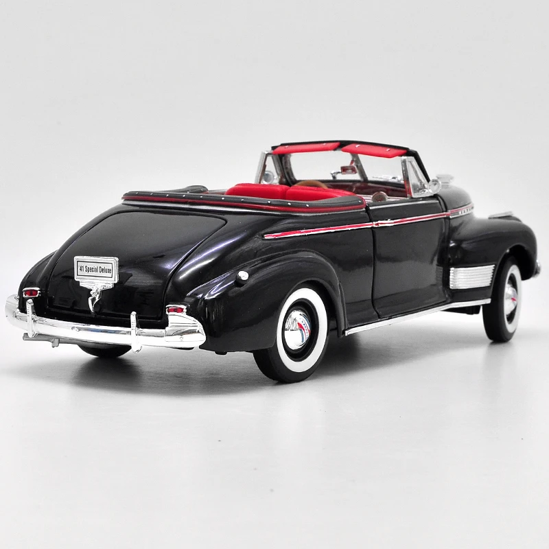 Высокая имитация 1:18 Chevrolet 1941 специальный роскошный сплав в кузове «Кабриолет», металлическая коллекция и подарок классическая модель автомобиля