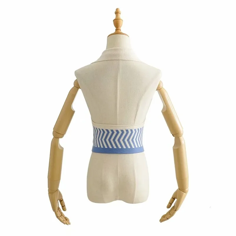 

Summer Sexy Turn Down Collar Crop Top Women 2021 New Halter Tops Tank Knitted Backless Tops Cropped Top Korean Button Up Tops