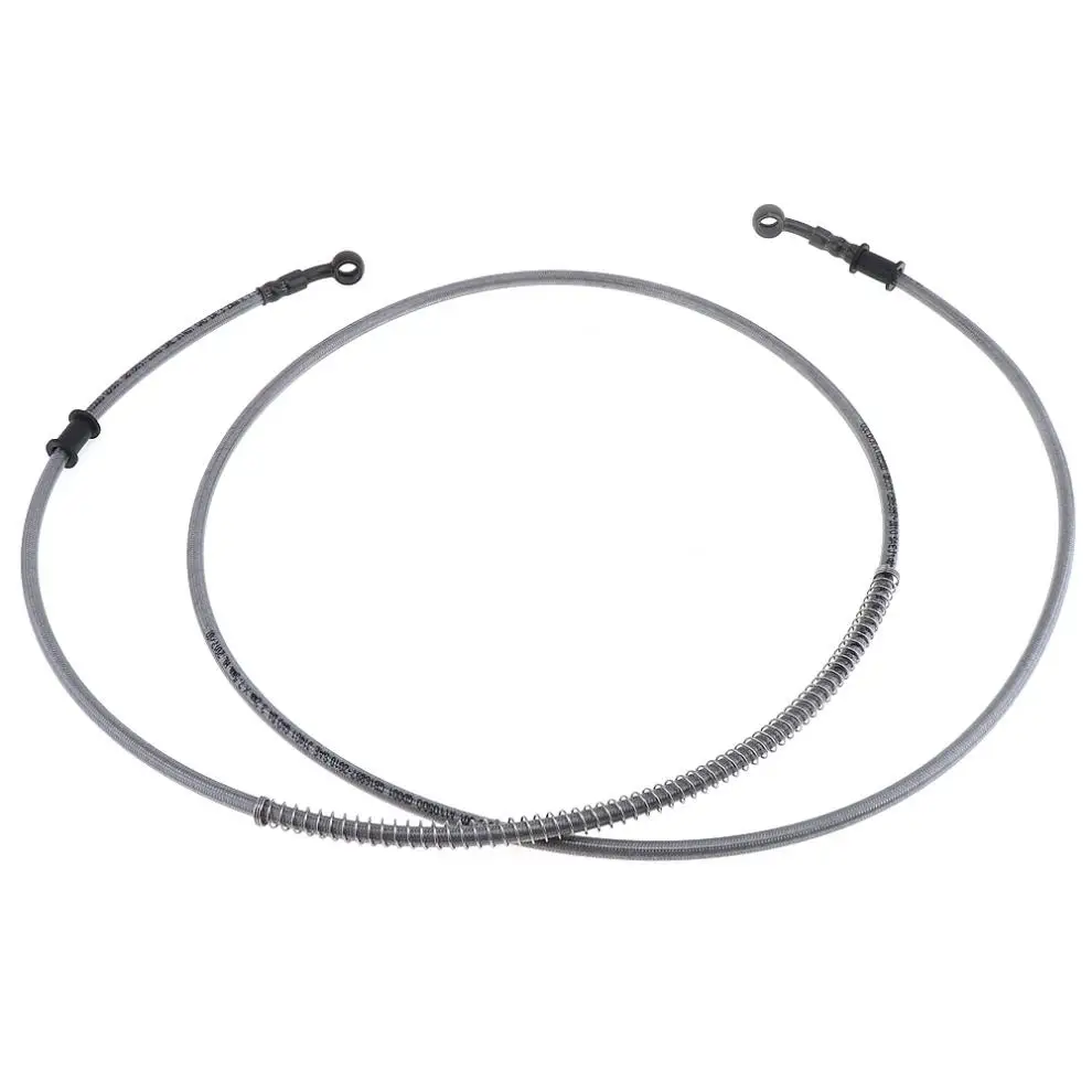 

Universal 1.2-1.6m Motorcycle Brake Pipe Tubing Brake Hose Line with Spring Fit Atv Dirt Pit Bike for Motorbike