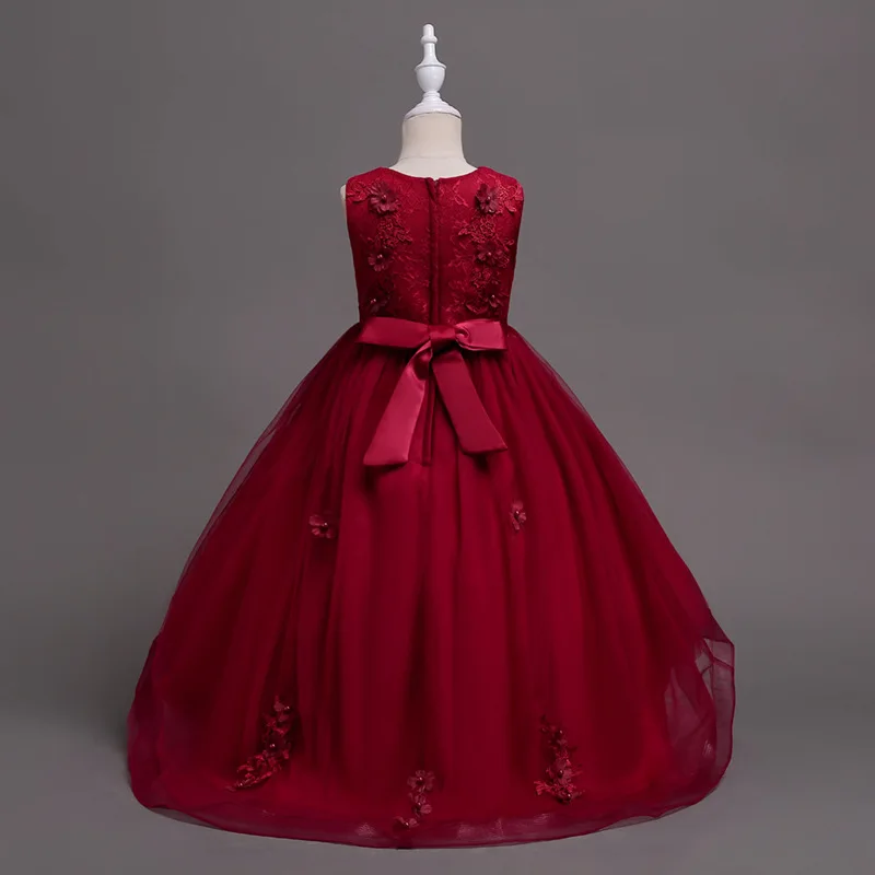 Рисунок 2 - Цветочное платье для девочек со шлейфом