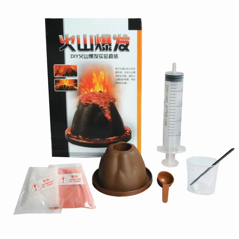 

NEW Volcano Experiment for 8 Years Children Boy Girl Educational Toy Classroom Experiment Science Physics Chemical Volcano Modle