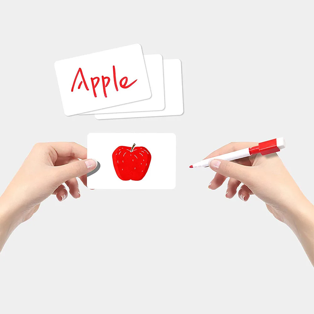 Карточки для игр 100 шт. Пустые твердые бумажные карточки творчества доска