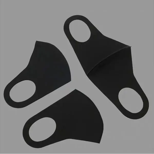 10 шт. хлопковая маска черная для рта Пылезащитная Pm2.5 анти туман Защита