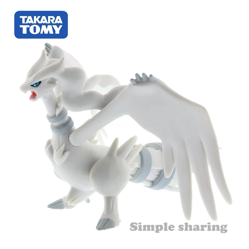 Фигурки покемонов Takara Tomy Tomica monклей Ex Reshiram Ml08 литые миниатюрные детские игрушки