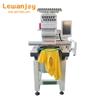 Lewanjoy worktable size 350*500mm 1 head t-shirt jeans cloth embroidery machine