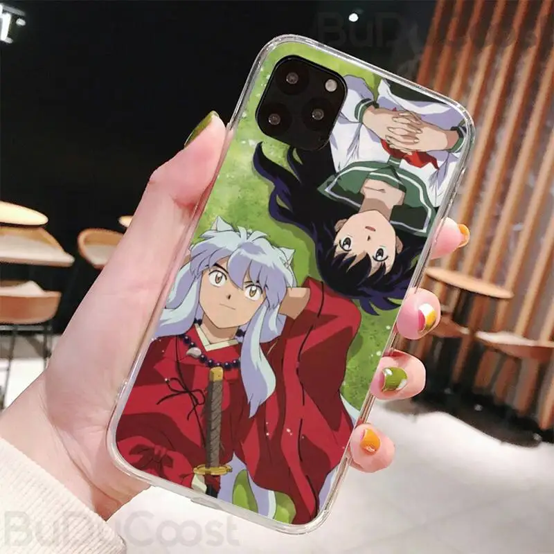 

Anime Inuyasha Phone Case For iphone 11 Pro11 Pro Max X 8 7 6 6S Plus 5 5S SE cass