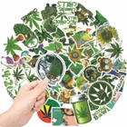 103050100 шт. забавные стикеры s персонажи листья курение травы аниме стикер ноутбук ПВХ Мультяшные Детские Классические игрушки