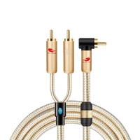 hifi rca to 2 x rca male audio cable for amplifier subwoofer speaker soundbar home stereo system splitter y cords 1m 2m 3m 5m 8m