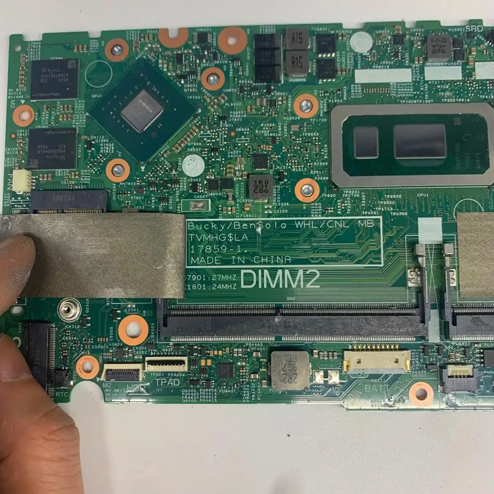 

FOR DELL INSPIRON 14 5480 5481 5488 15 5580 5581 5582 Laptop motherboard 17859-1 CV-097N99 097N99 W/ I7-8565U MX130 2GB Tested