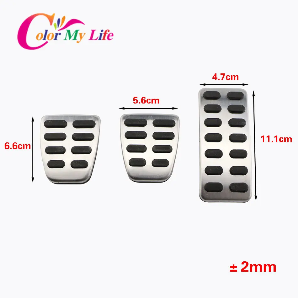 Автомобильные педали автомобильная педаль тормоза накладка на газа подходит для