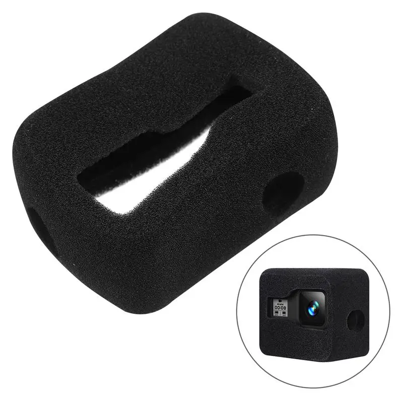 

Camera Windproof Cover Sponge Noise Reduction Cover Compatible for GoPro Hero8