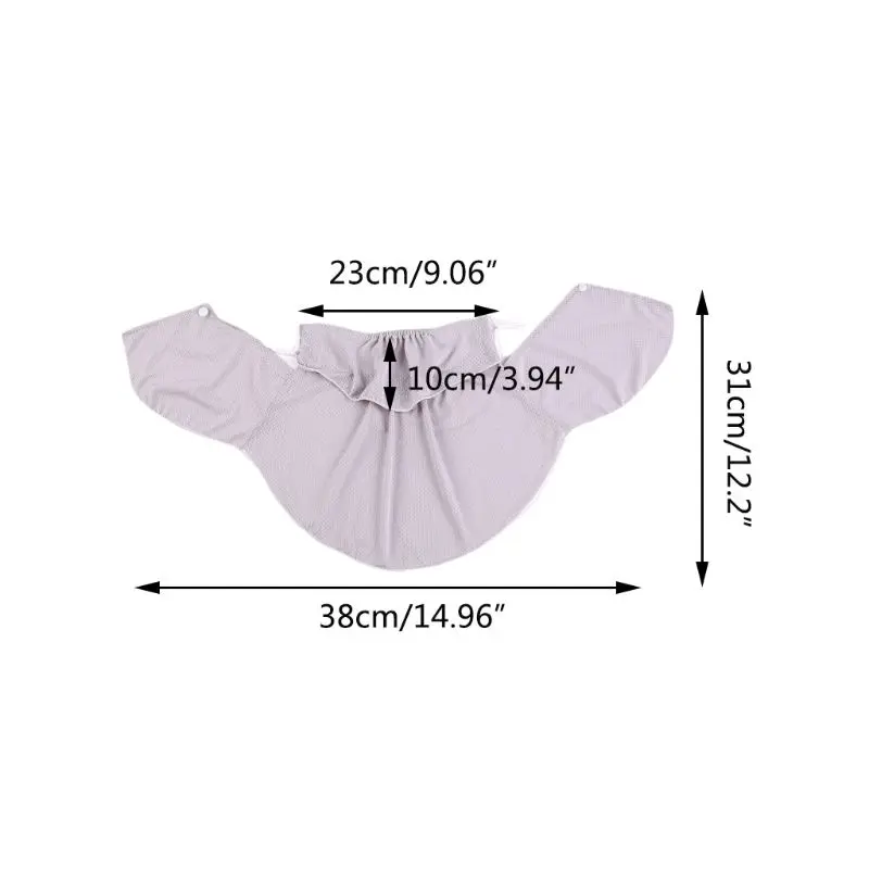 

Women Ice Silk Mesh Summer Mouth Mask Neck Gaiter Solid Color Sun Protection Dustproof Outdoor Driving Shawl Scarf
