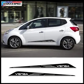Гоночные решетки Стикеры для KIA Venga Forte автомобильный Стайлинг линии талии полосы Флаг Германии индивидуальные авто защита виниловые наклейки