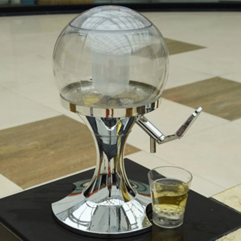 

Tower Dispenser Party Wine Beer Water Juice Beverage Tabletop Home Bar Liquid Drinking Ice Core Container Pourer
