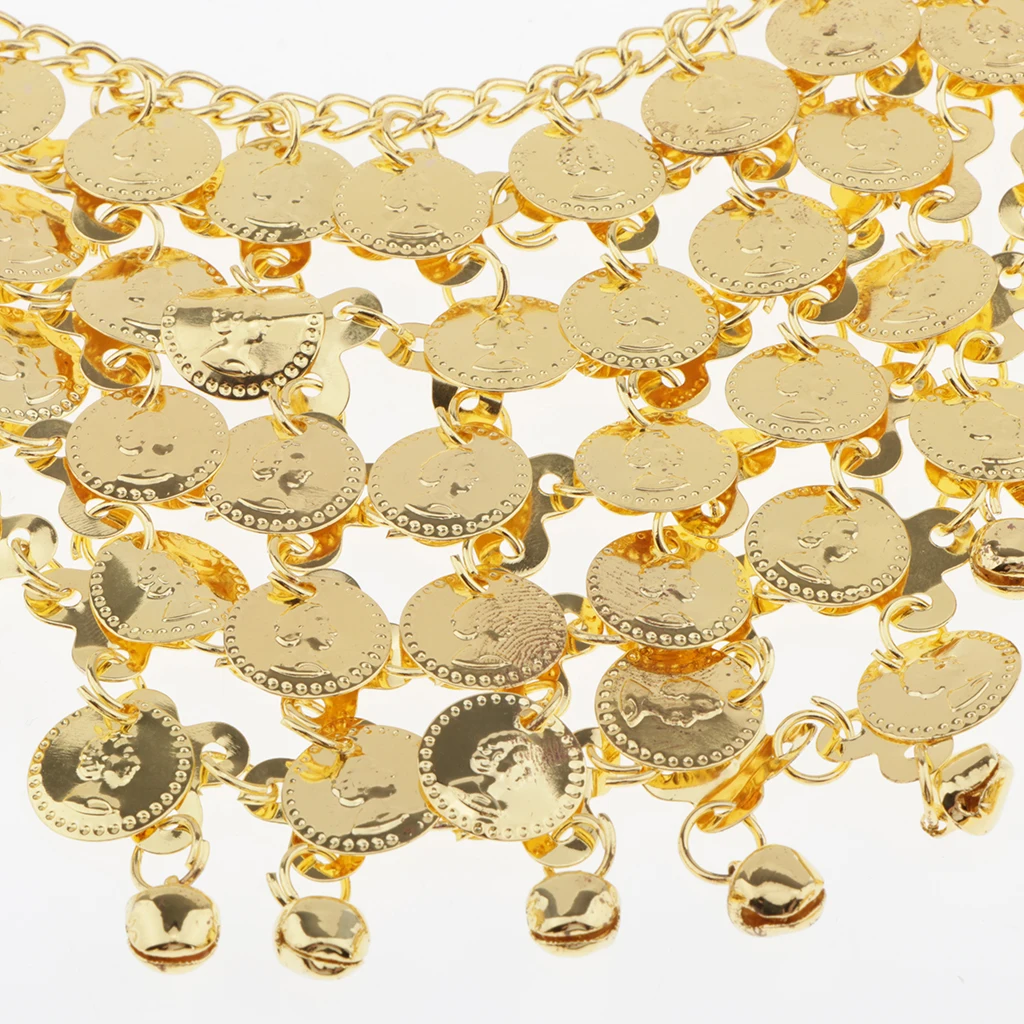 Комплект из ожерелья сережек браслета танца живота 4 шт. украшения для |