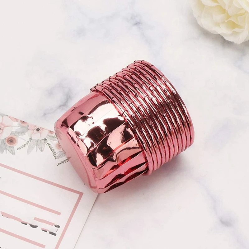 

100 Pcs Muffin Cupcake Cups,Baking Paper Cups & 1 Pair Silicone BBQ Cooking Gloves Kitchen Oven Mitts