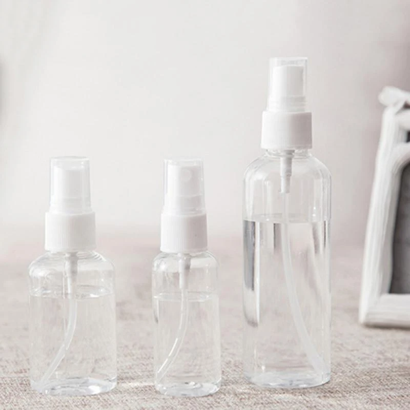 30/50/100 ML Clear Plastic Perfume Spray Bottle Portable Empty Refillable Bottles Mist Pump Atomizer 15 Pcs | Красота и здоровье