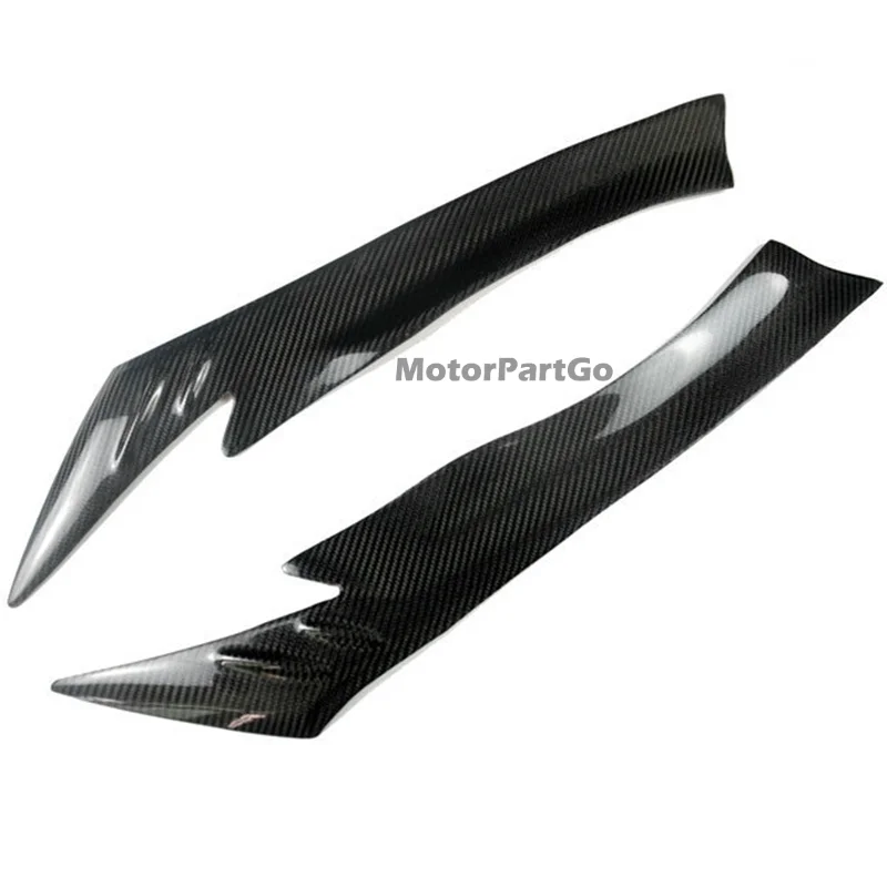 

Real Crabon Fiber Head light Eyelid Eyebrow Cover Trim 1pair for Mazda CX-5 CX5 2013-2016