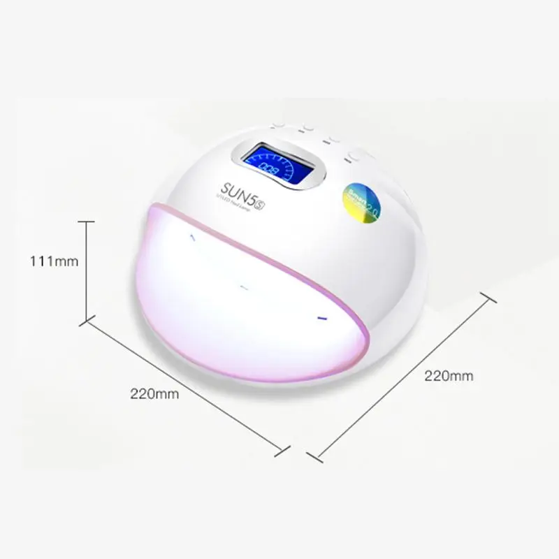 

72W USB UV 30 LED Lamp Nail Dryer Auto Sensor LCD Monitor Manicure Gel Varnish Polish Curing 4 Timer Setting Nail Art Tools