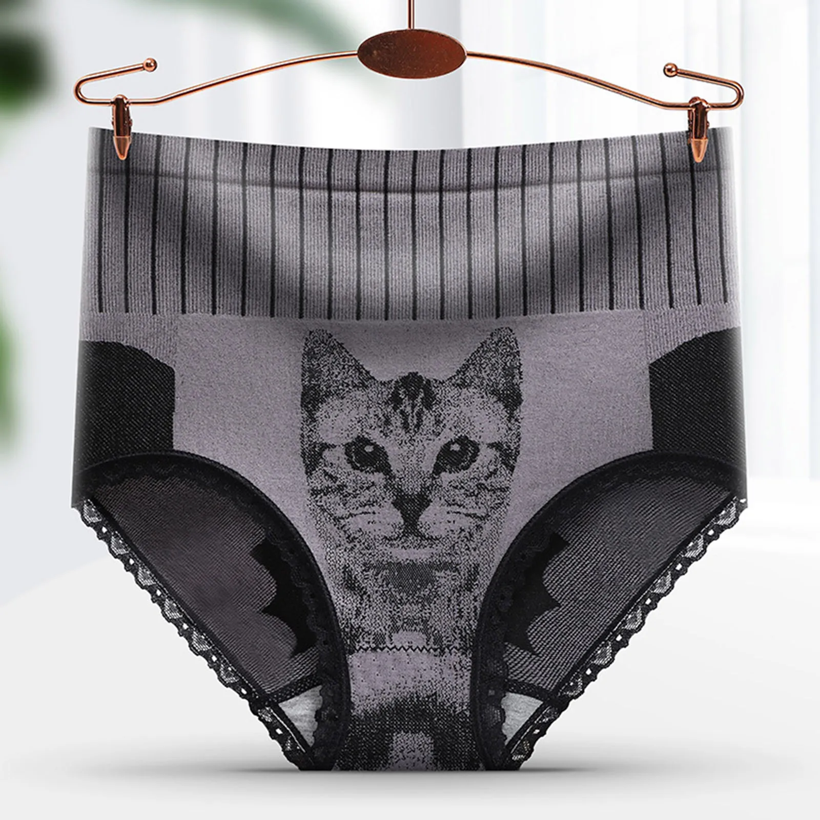 

Panties For Women Underwear Cotton Briefs Sexy Panties Lingeries Cueca Calcinhas Shorts Underpant Panties Cat Print Panty Ladies