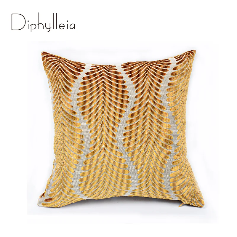 Diphylleia Современные Простые наволочки желтого ананаса цветок Двусторонняя