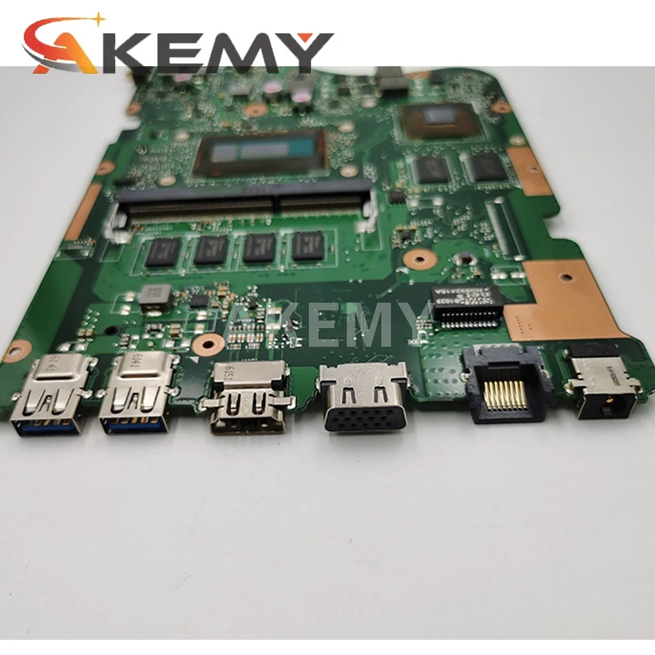 Akmey X555LJ Mainboard W/ 4GB RAM I7-5500U GT920M/2GB для For Asus X555LNB X555LN X555LD X555LB X555LF материнская плата