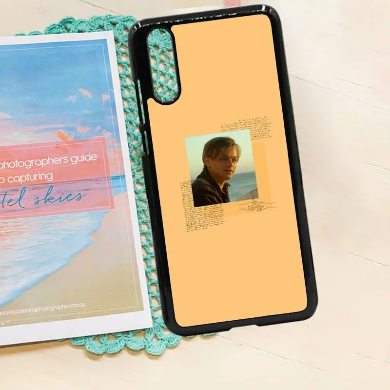 

Leonardo Dicaprio Aesthetic art pattern high quality Phone Case PC for iPhone 11 12 pro XS MAX 8 7 6 6S Plus X 5S SE 2020 XR