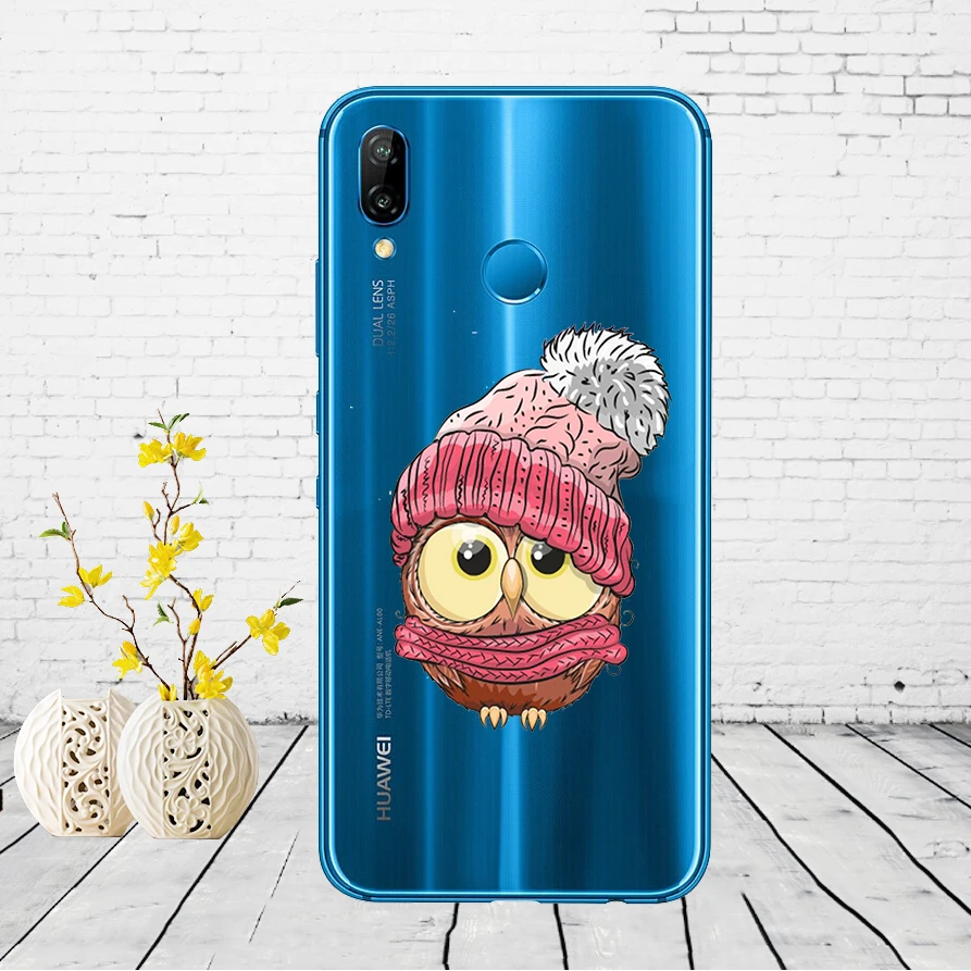 Huawei P20 Lite чехол 5,84 дюйма huawei P20 Lite мягкая резина, термопластичный полиуретан силиконовый чехол для телефона huawei P20 Lite чехол для сумки - Color: G15