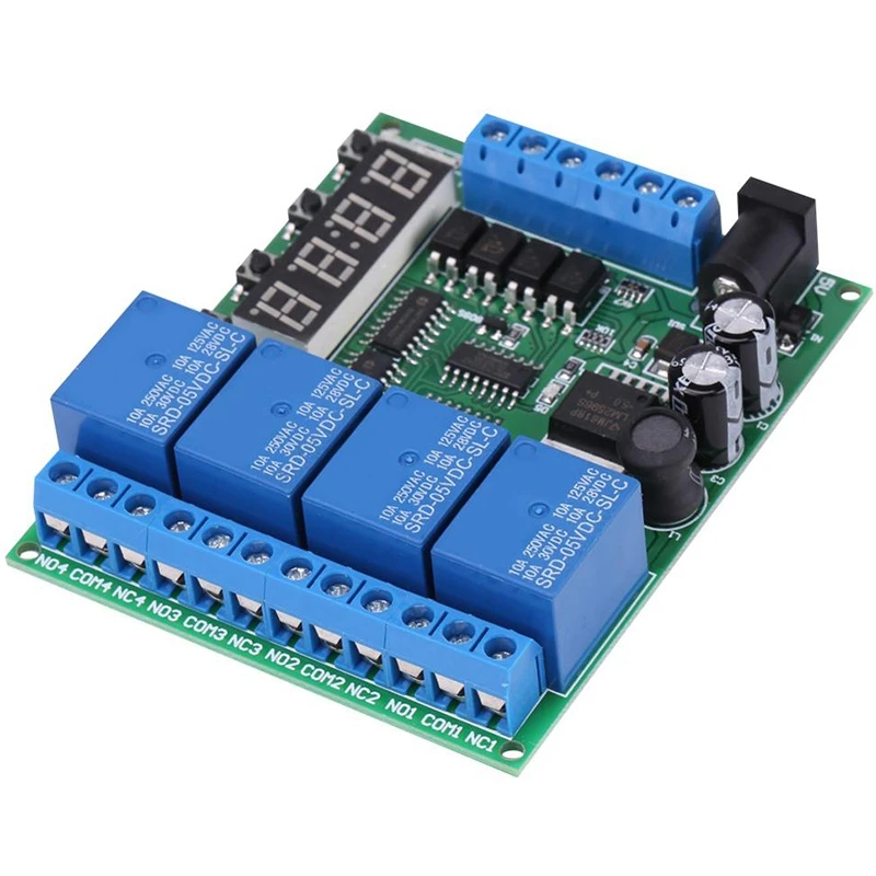 

DC 4-Channel Multifunction Delay Time Timer Relay Switch Module Assortment