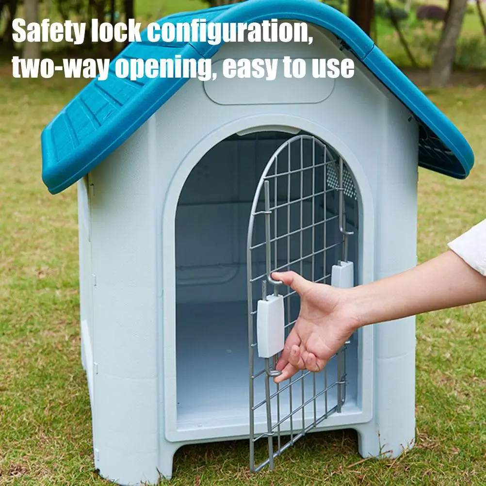 Casa de Cão ao ar Ninho de Animais de Estimação Removível à Prova Tenda para Porta Animais de Estimação ao ar Livre Tenda Cabine Abrigo Dremovable Água Pet Dupla Design Dormir