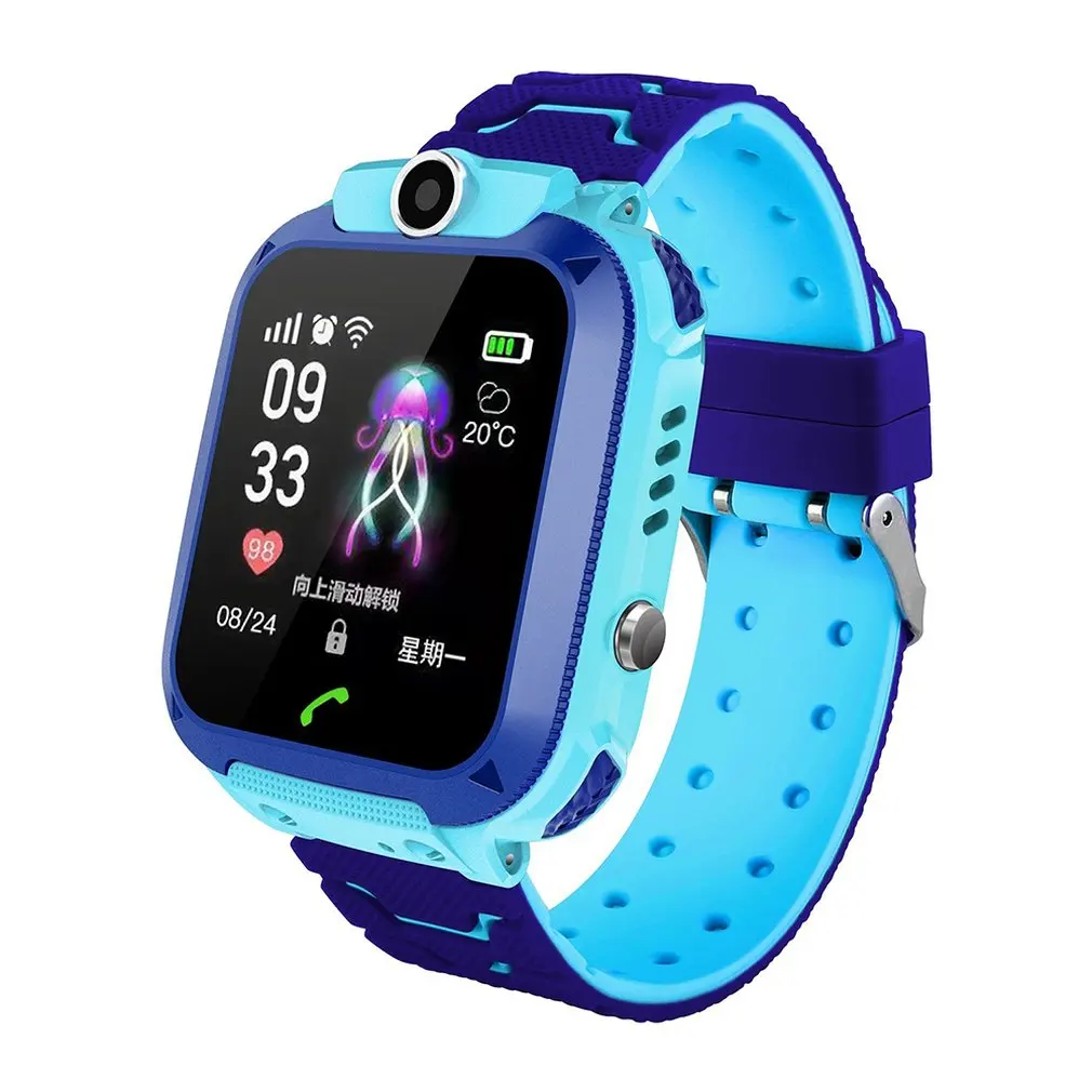 

Q12 Kids Watches SOS Antil-lost Smartwatch Baby Ip67 Waterproof Phone Location Tracker Watch Cartoon Watch Smart Bracelet