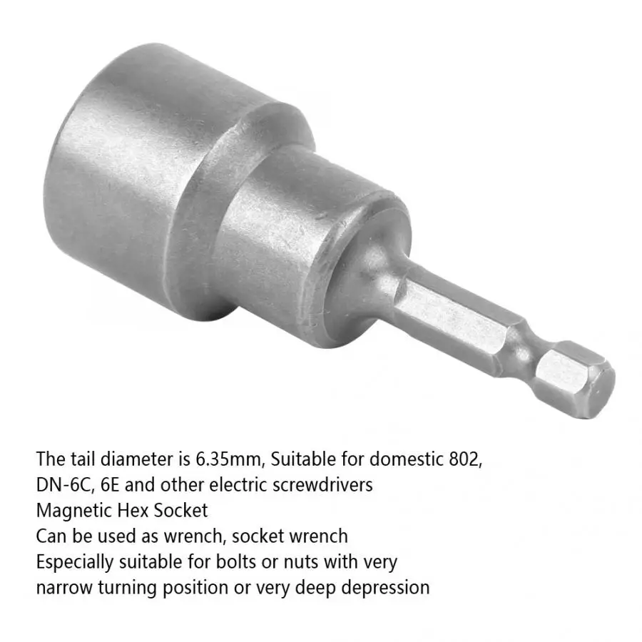 5 шт. магнитный шестигранный инструмент стальная электрическая отвертка