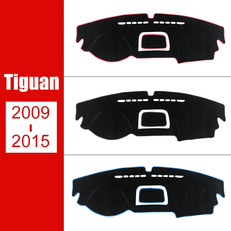 Чехол для приборной панели автомобиля Volkswagen VW Tiguan MK1 2 MK2 2009 2010~2012 2013 2014 2015 2016 2017 2018 2019 2020.