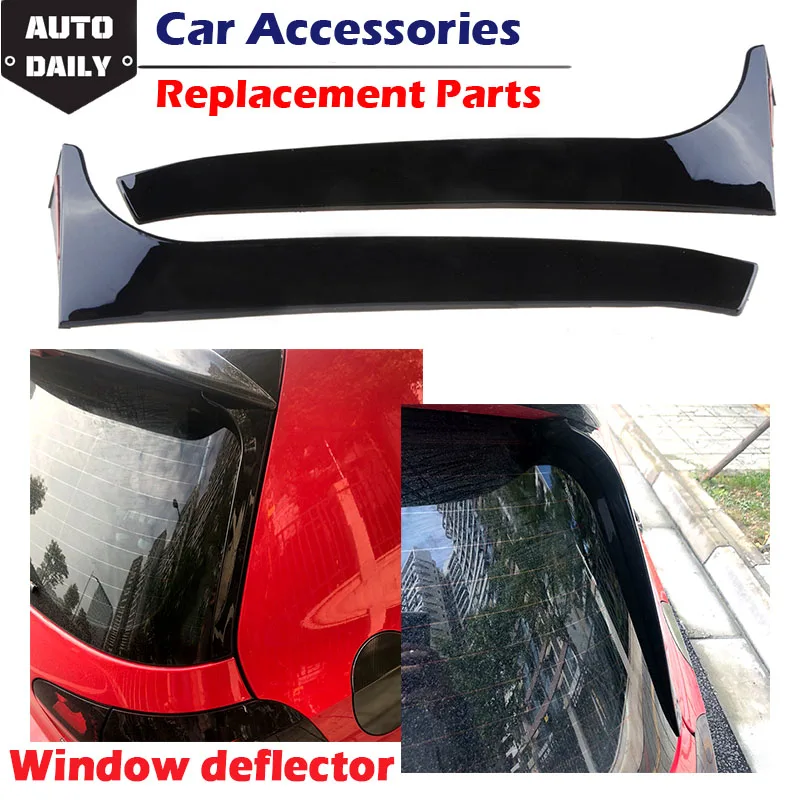 Боковой спойлер заднего стекла дефлектор литье отделка подходит для VW Volkswagen Golf 6
