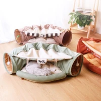 cat nest four seasons universal cat tunnel cat bed cat tunnel cat house kittens toy summer pet supplies
