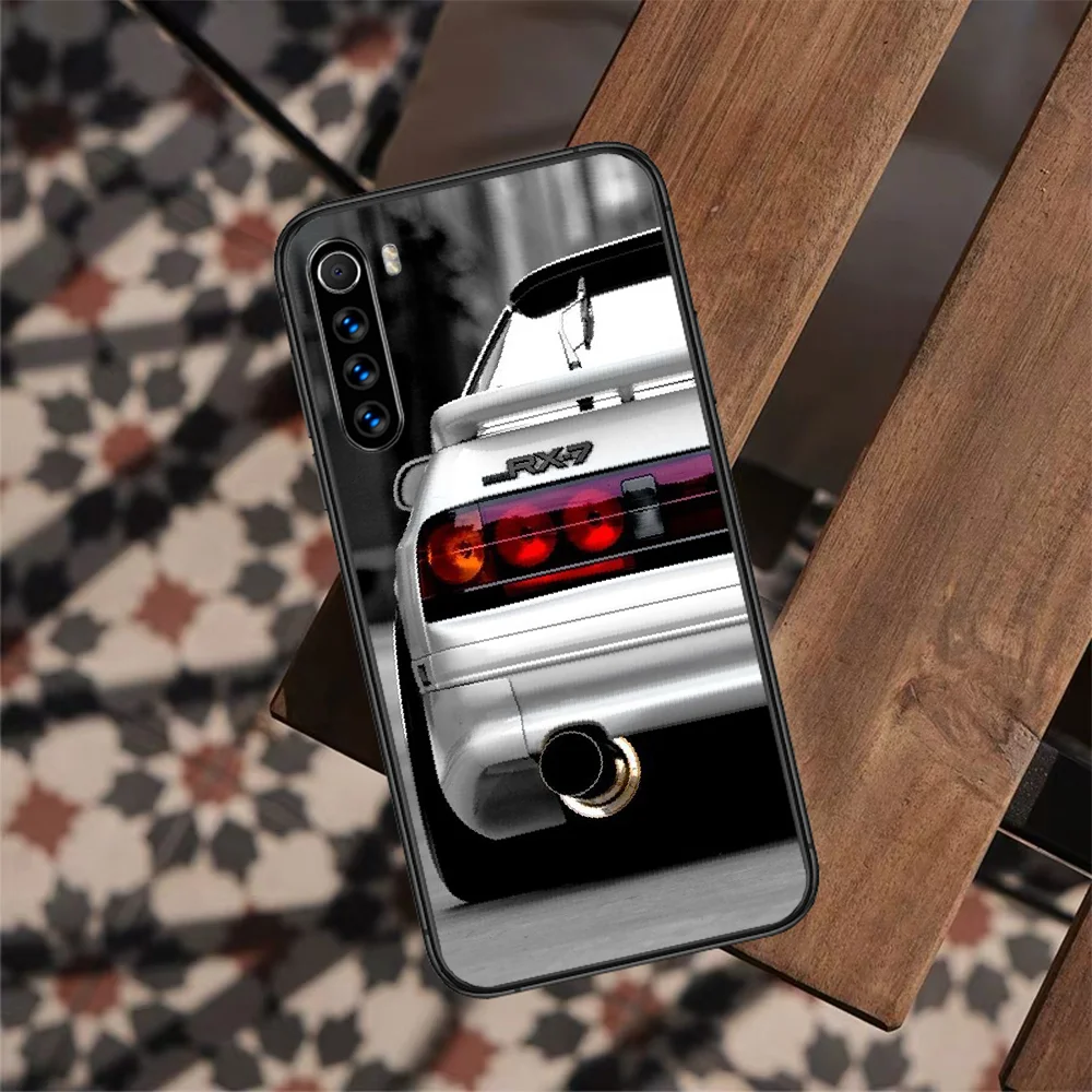 

JDM Car M-Mazda Phone Case For XIAOMI Redmi Note 9 8 7 6 S A 10 A T S PRO K40 black Etui 3D Waterproof Painting Back Tpu Cell