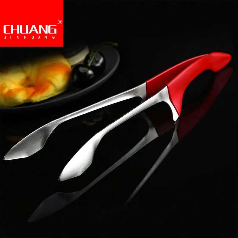 1 шт. нержавеющая сталь для выпечки барбекю Tong торт хлеб салат сервировка