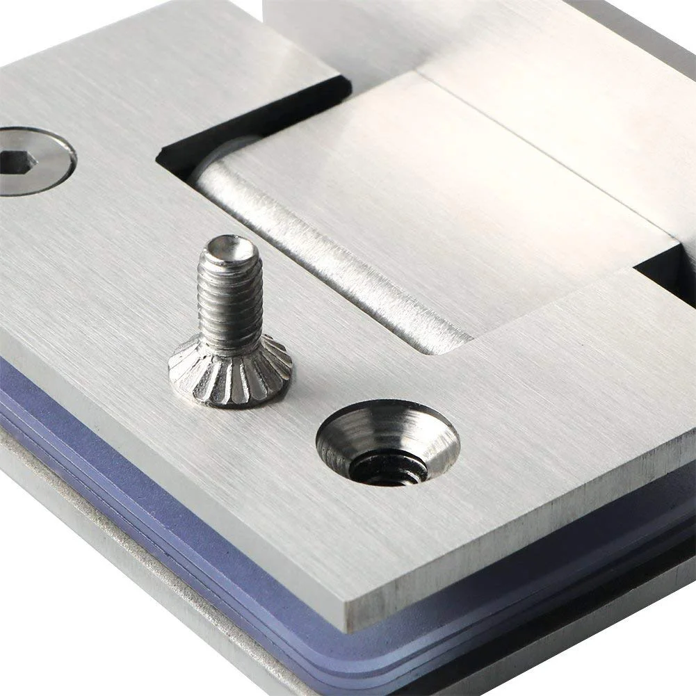 90 градусов стеклянная дверь шкаф витрина зажим нержавеющая сталь скошенный