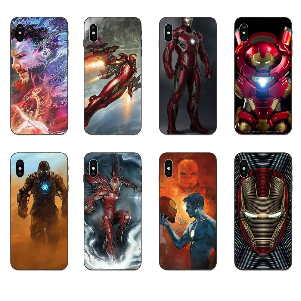 Marvel Железный человек для Galaxy A10S A20S A2 Core A30S A40S A50S A70S A90 5G M10 M30S M40 Примечание 10 Plus