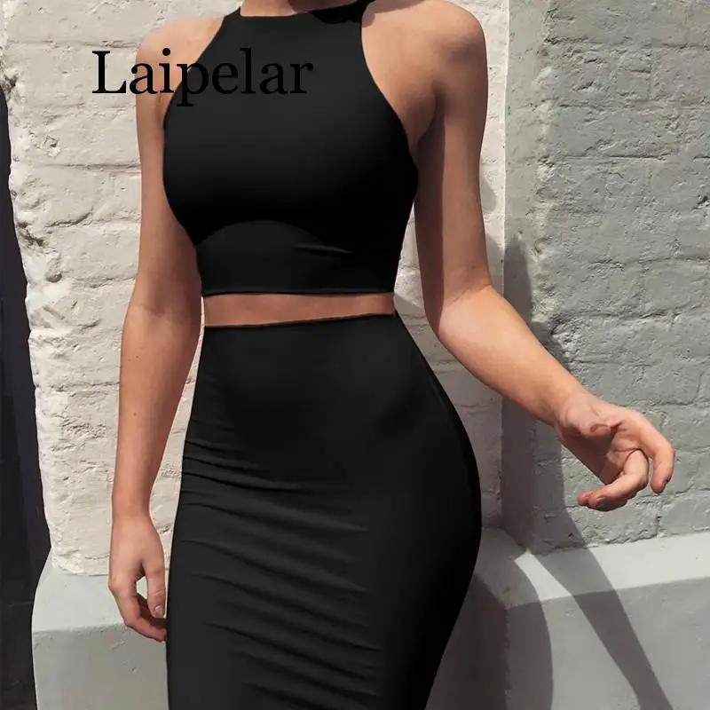 Сексуальное облегающее платье без рукавов с круглым вырезом для ночного клуба