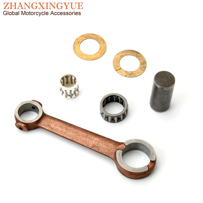 

Комплект Шатунов для Piaggio Vespa, мопеда, Чао Браво, гриля, Si, штифт 50 куб. См, 10 мм, 12 мм, 2-тактные детали двигателя