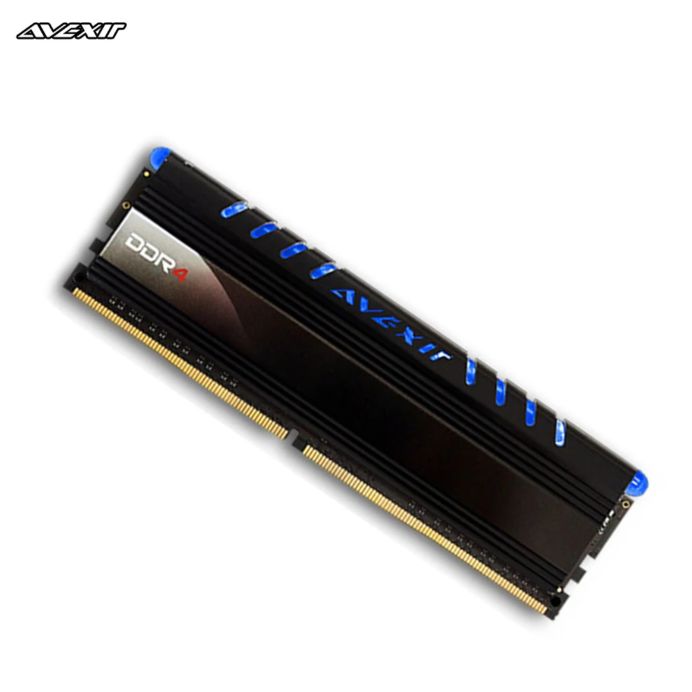 Память ram ddr4 8G (2x4 Гб) 2133 МГц Avexir Core серия Azul luz dimm|Оперативная память| |