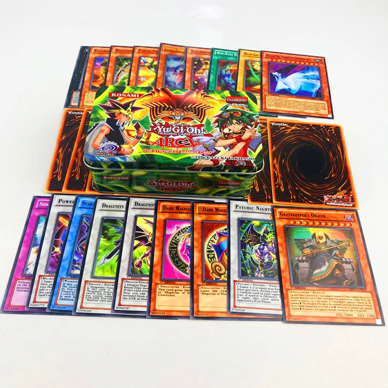 288 шт. аниме Japon Yu-Gi-Oh cartes& jouer Japon Gar& ccedil on Filles Yu-Gi-Oh Cartes