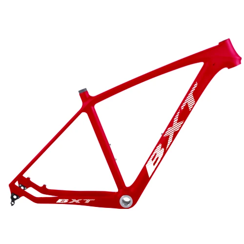 Абсолютно новая BXT mtb карбоновая рама 29er 3k рама для горных велосипедов 17,5 ''19'' bicicletas горный велосипед 29 - Цвет: BXT full red
